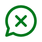 Missed call outline icon